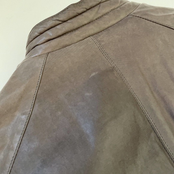 Vintage Jean-Paul Germain Leather Jacket Mens Bomber 40‎ Medium Y2K 1990s Coat - Picture 12 of 16